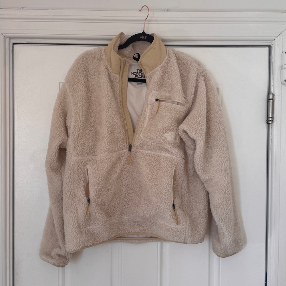 The North Face Off White Pullover Jacket